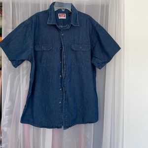 Wrangler Short Sleeve Button Up